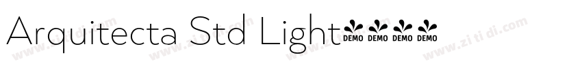 Arquitecta Std Light字体转换